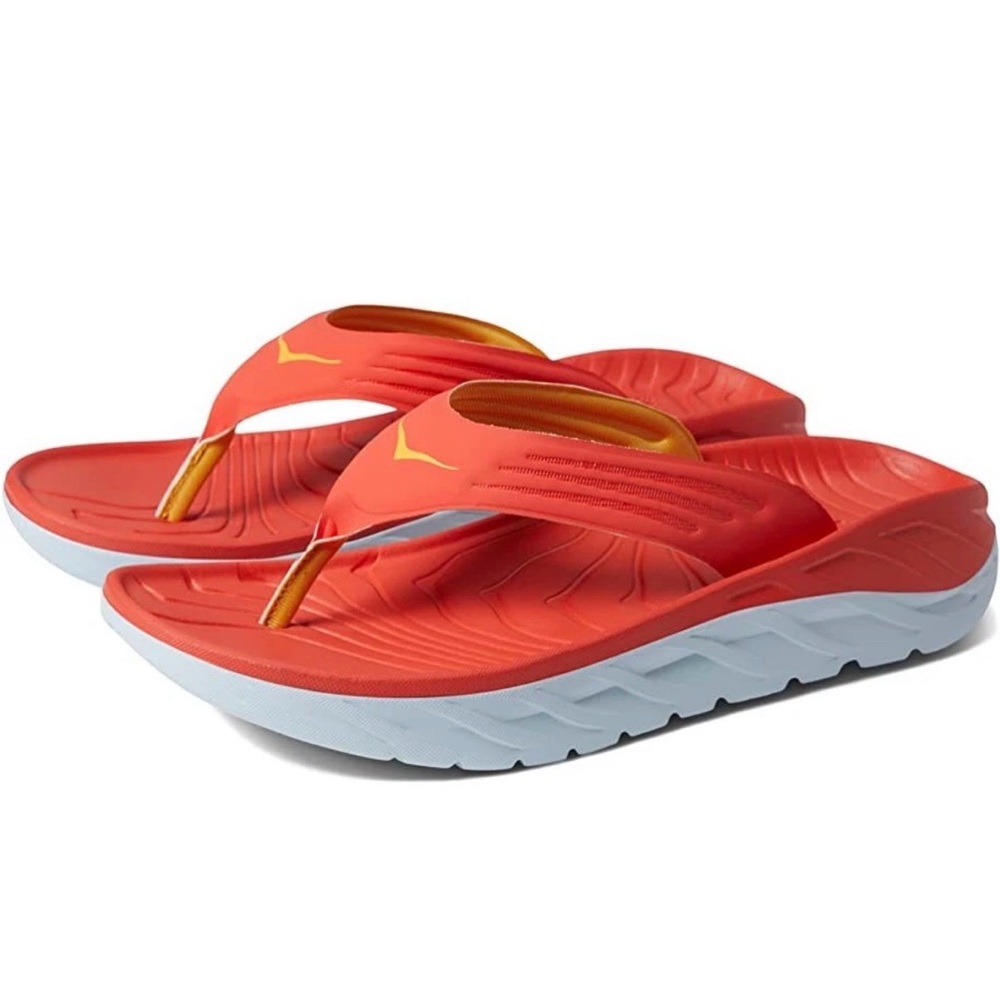 Hoka Ora Recovery Men's Flip Flop Sandal - Fiesta/Amber Yellow